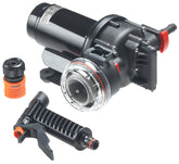 Johnson Pump 10-13399-04 Aqua Jet Washdown Pump - 3.5 GPM, 24V, Includes Spray Nozzle & Connector